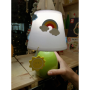 Lampada Abat Jour accesa