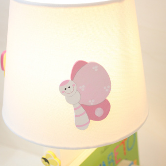 Lampada Portalibro in Legno [bianca-paralume cono]