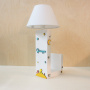 Lampada in Legno di faggio massello con Piccolo Principe