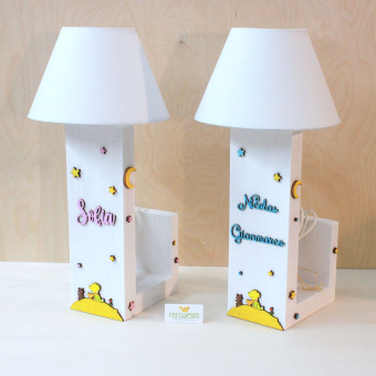 Lampada in Legno Piccolo Principe