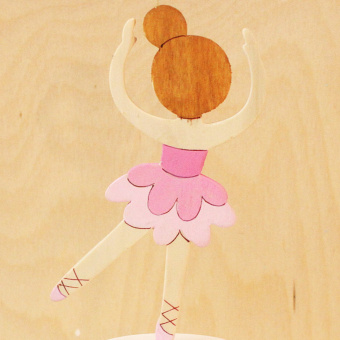 Carillon Ballerina artigianale