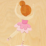 Carillon Ballerina artigianale