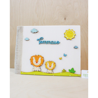 Custom Wooden Album Teddy Bear ( Copy )