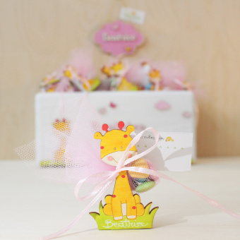 Giraffa Savana con Cespuglio