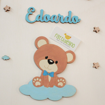 Album fotografico Grande con orsetto nuvola