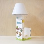 Lampada portalibro tema Savana