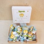 Box in legno con incisione