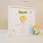 Box in legno con incisione